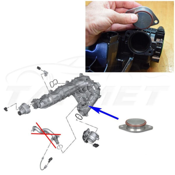 zestaw-do-usuniecia-ukladu-egr-w-silnikach-bmw-n57-n57s-3-0-diesel_4 EGR VALVE + EGR COOLER DELETE KIT FOR BMW N57 N57S 3.0 DIESEL ENGINES