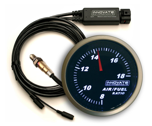 LC-2 with G3 gauge, Innovate with wideband AFR probe