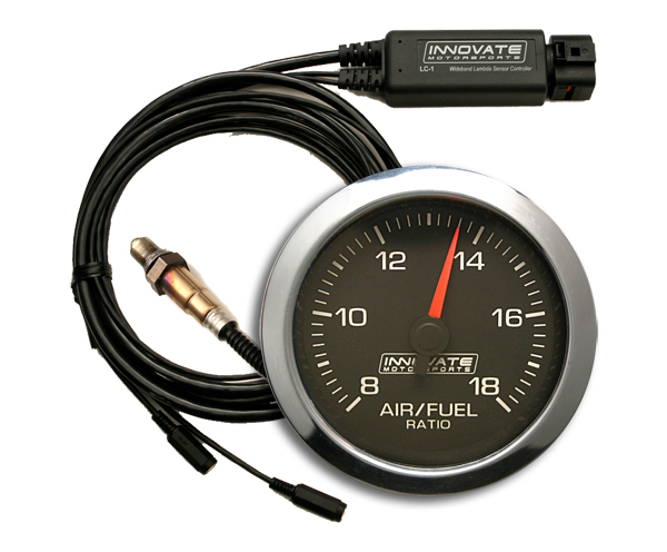 LC-2 with G5 gauge, Innovate with wideband AFR probe