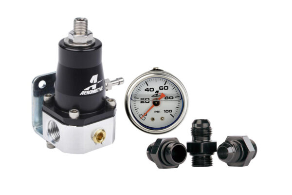 Aeromotive EFI baypass fuel pressure regulator kit, Adjustable 30-70 PSI ARE 13130